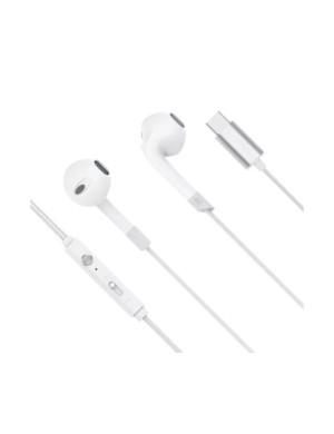 Casti cu fir KRUGER & MATZ KMPC2-W, USB Type-C, White