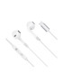 Casti cu fir KRUGER & MATZ KMPC2-W, USB Type-C, White