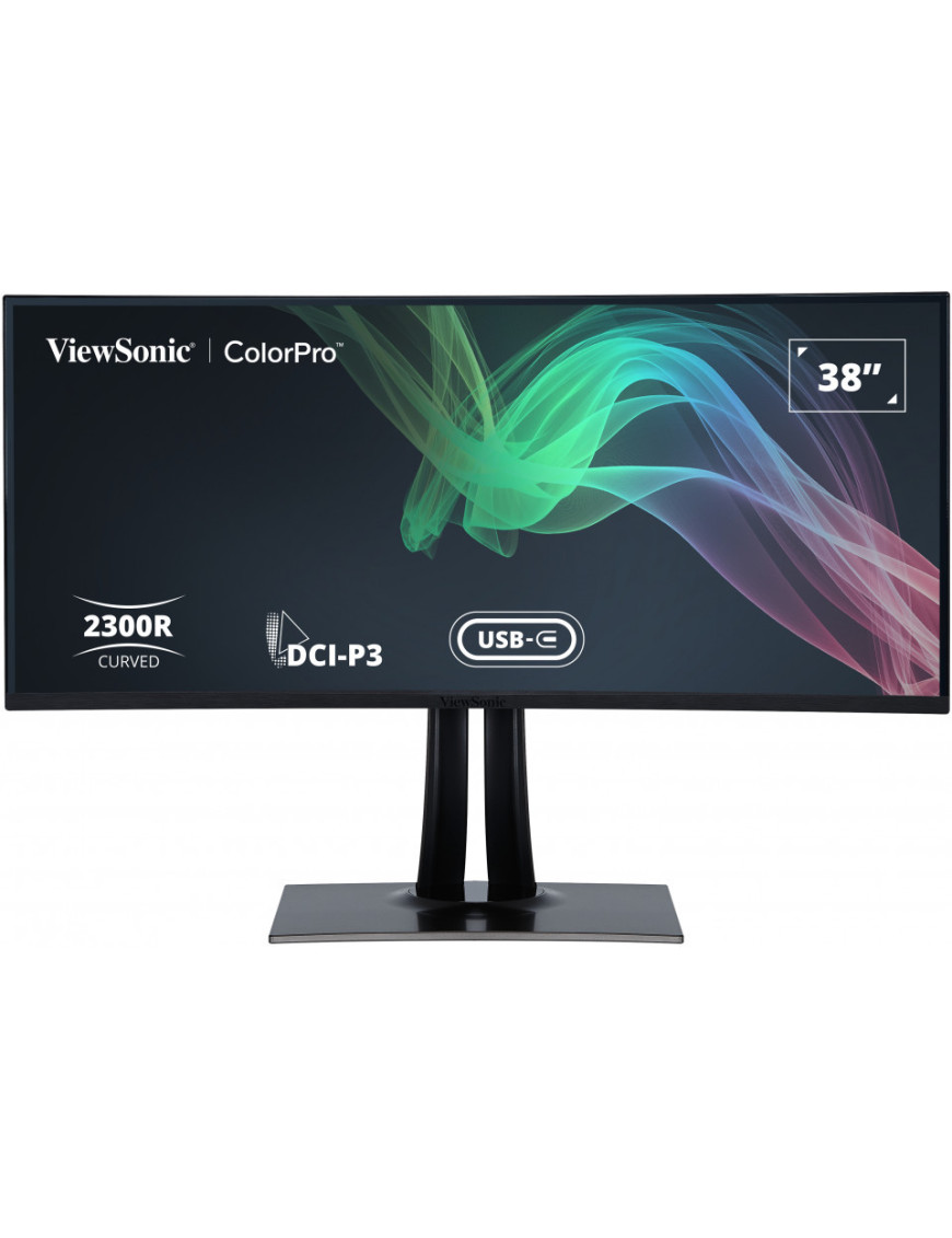 Viewsonic VP3881A monitoare LCD 96,5 cm (38") 3840 x 1600 Pixel Quad HD+ LED Negru