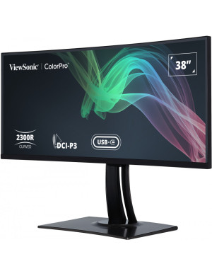 Viewsonic VP3881A monitoare LCD 96,5 cm (38") 3840 x 1600 Pixel Quad HD+ LED Negru