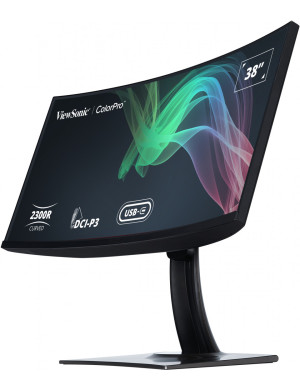 Viewsonic VP3881A monitoare LCD 96,5 cm (38") 3840 x 1600 Pixel Quad HD+ LED Negru