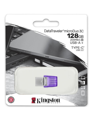 Memorie USB KINGSTON 128GB dual USB-A + USB-C
