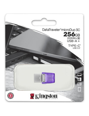 Memorie USB KINGSTON 256GB dual USB-A + USB-C