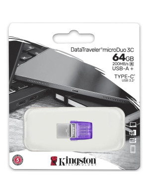 Memorie USB KINGSTON 64GB dual USB-A + USB-C
