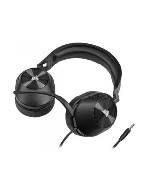 Casti gaming CORSAIR HS55 Stereo cu microfon, 2 x Jack 3.5 mm, Negru