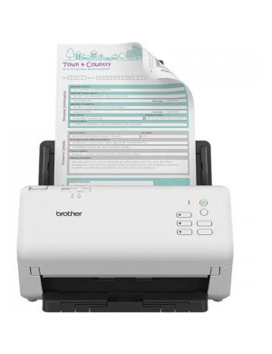 Scanner profesional Brother ADS4300NTF1, A4, duplex, USB 3.0, Wi-Fi