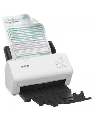 Scanner profesional Brother ADS4300NTF1, A4, duplex, USB 3.0, Wi-Fi