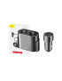 Incarcator Auto BASEUS CRDYQ-01, 2 X USB, 2 x Iesire bricheta, Negru