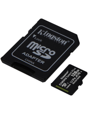 CARD MEMORIE KINGSTON MICROSD 128GB CANVAS SELECT PLUS SDCS2/128GB