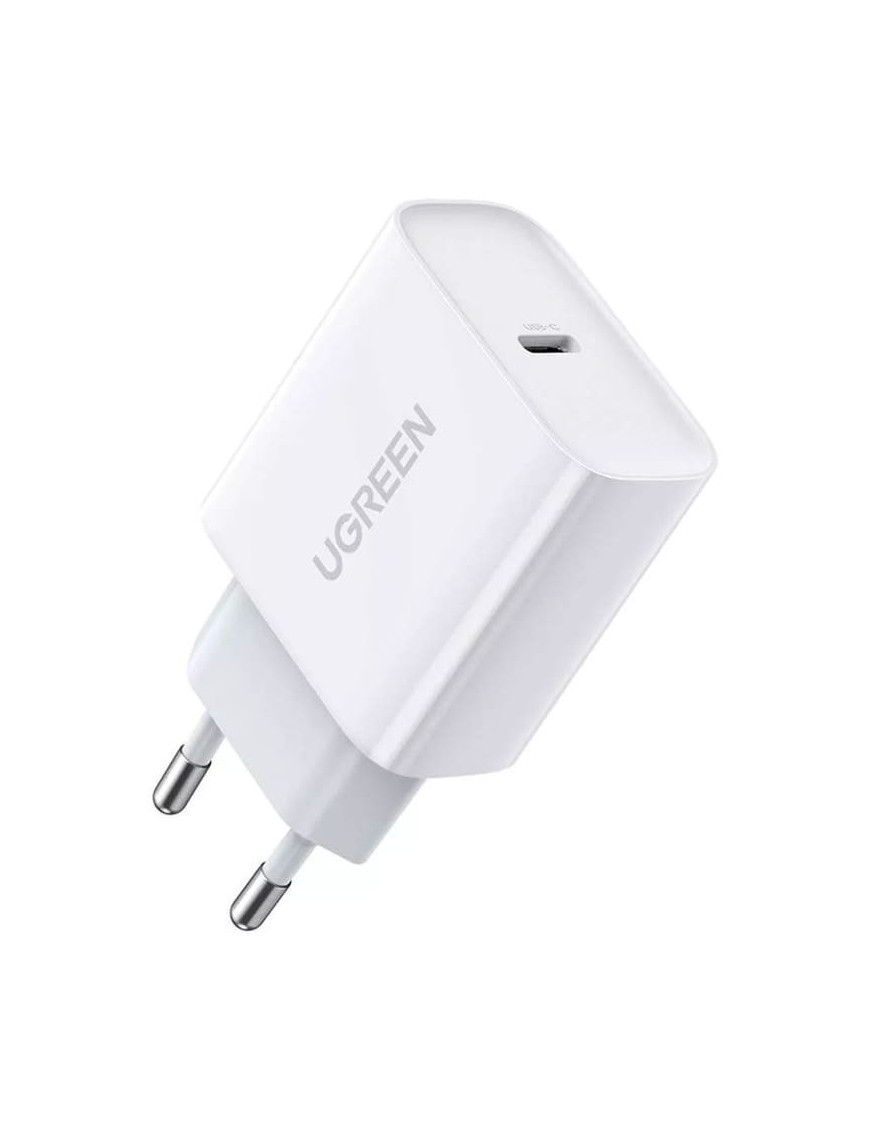 Încărcător rețea Ugreen CD137 20W USB-C PD Alb