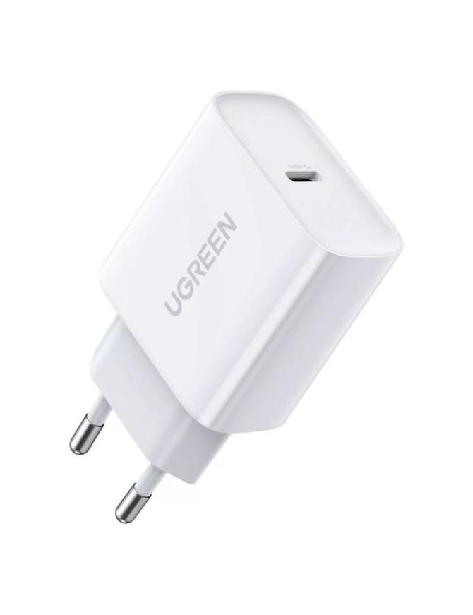 Încărcător rețea Ugreen CD137 20W USB-C PD Alb
