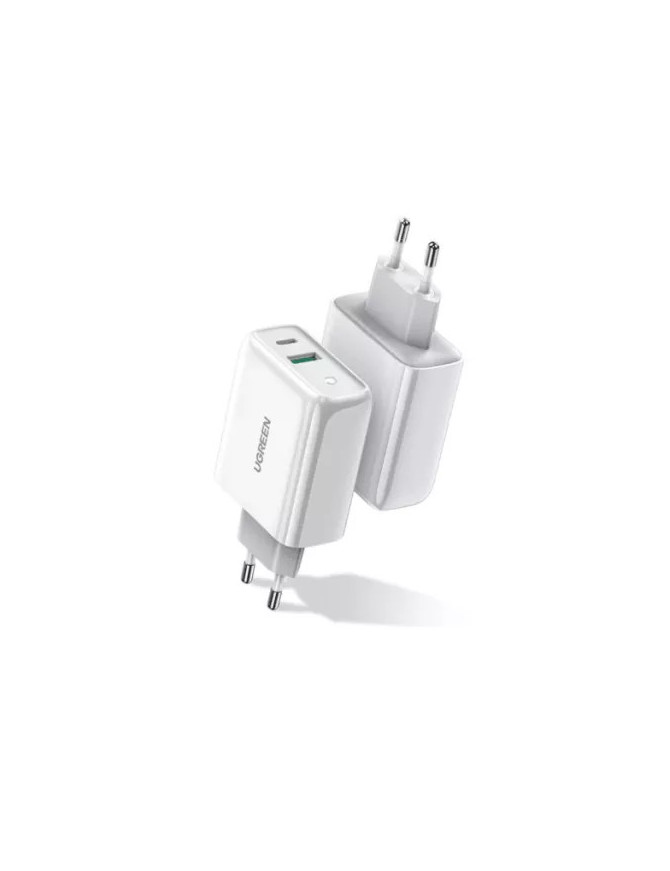 Incarcator retea UGREEN 60468, 38 W, 1 x USB, 1 x USB Type-C, White