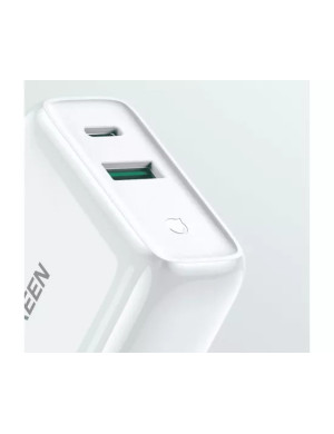 Incarcator retea UGREEN 60468, 38 W, 1 x USB, 1 x USB Type-C, White