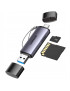 Card reader UGREEN CM185, SD, micro SD, dual USB-A + USB-C