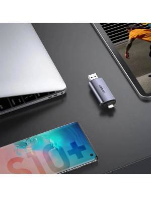 Card reader UGREEN CM185, SD, micro SD, dual USB-A + USB-C