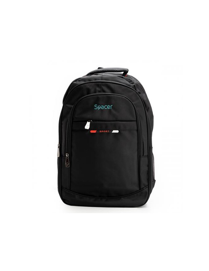 Rucsac laptop SPACER SPBP-CHICAGO-BK, 17", Negru