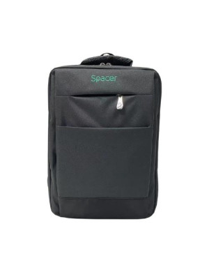 Rucsac laptop SPACER SPBP-NEW-YORK-BK, 17", Negru
