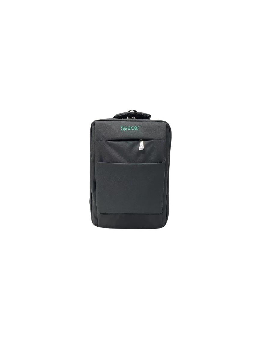 Rucsac laptop SPACER SPBP-NEW-YORK-BK, 17", Negru