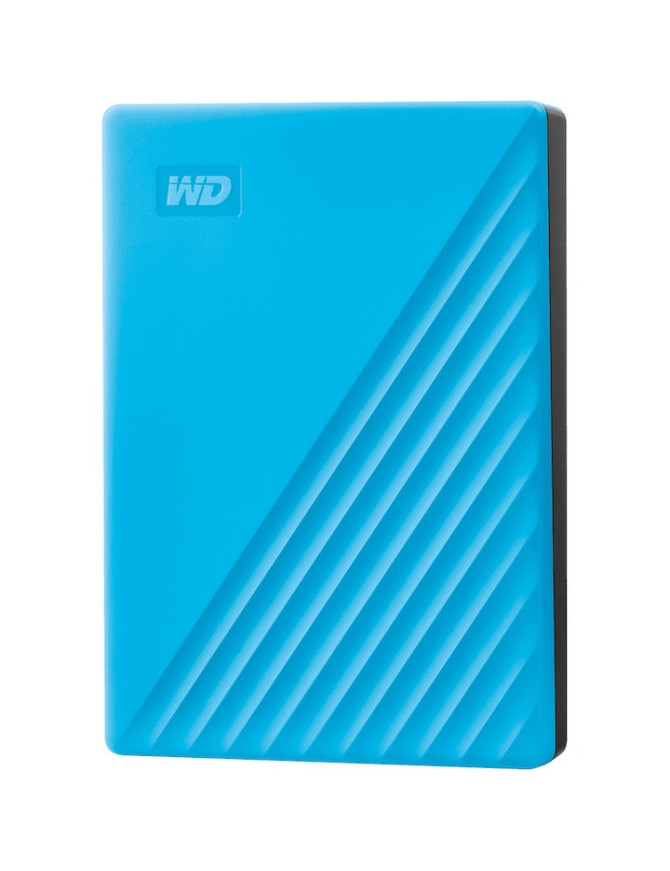 HDD Extern WESTERN DIGITAL WDBPKJ0040BBL-WESN, 4TB, USB 3.2 Gen 1, Blue