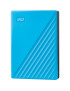 HDD Extern WESTERN DIGITAL WDBPKJ0040BBL-WESN, 4TB, USB 3.2 Gen 1, Blue