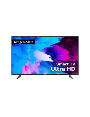 Televizor LED Smart KRUGER & MATZ KM0265UHD-S5, 4K ULTRA HD, 165 cm, Negru