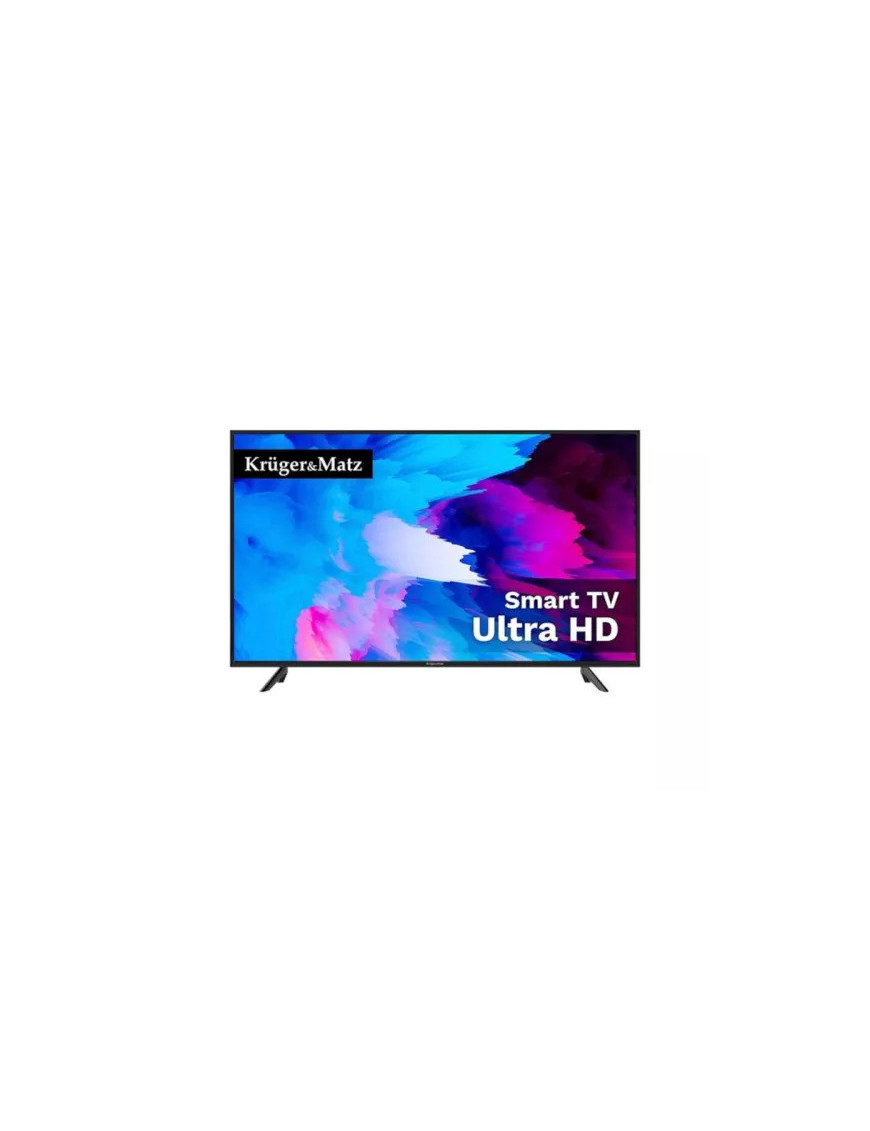 Televizor LED Smart KRUGER & MATZ KM0265UHD-S5, 4K ULTRA HD, 165 cm, Negru