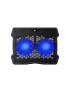 Cooler laptop HAVIT F2075, 15.6", 2 ventilatoare, Black