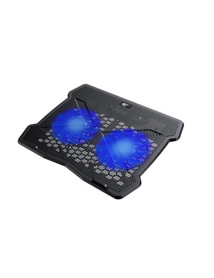 Cooler laptop HAVIT F2075, 15.6", 2 ventilatoare, Black