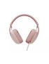 Casti cu microfon LOGITECH Zone Vibe 100 981-001224, Wireless, Rose