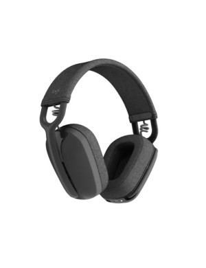 Casti cu microfon LOGITECH Zone Vibe 100 981-001213, Wireless, Graphite