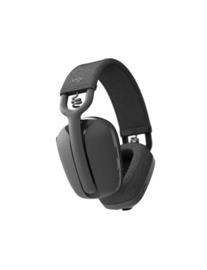 Casti cu microfon LOGITECH Zone Vibe 100 981-001213, Wireless, Graphite