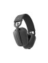 Casti cu microfon LOGITECH Zone Vibe 100 981-001213, Wireless, Graphite