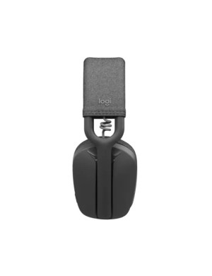 Casti cu microfon LOGITECH Zone Vibe 100 981-001213, Wireless, Graphite
