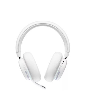 Casti cu microfon LOGITECH G735, Wireless, White