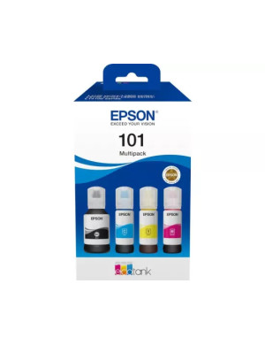 Cerneala EPSON EcoTank 101 Multipack C13T03V64A