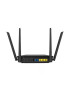Router wireless ASUS Gigabit RT-AX1800U, Dual-Band Wi-Fi 6, 2.4/5 GHz, 574 - 1201 Mbps, Black