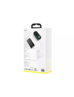 PowerBank BASEUS Ambilight PPLG000101, 30000 mAh, 65 W, 3 A, QuickCharge 3.0, USB, Micro USB, USB Type-C, Lightning, Negru