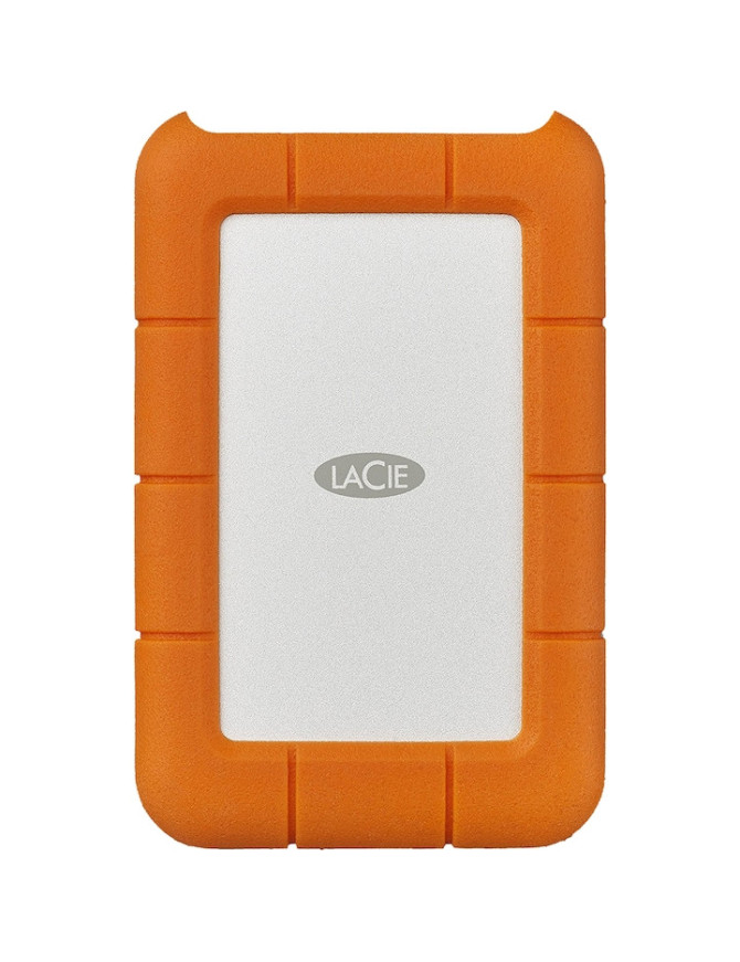 HDD Extern LACIE STFR5000800, 5TB, USB-C, Silver/Orange