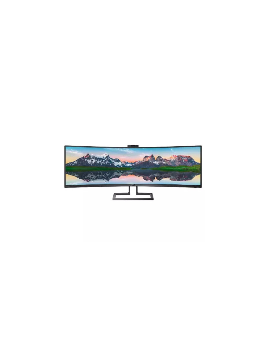 Monitor LED PHILIPS 499P9H/00, 48.8", 5 ms, 60Hz, Curbat, Black