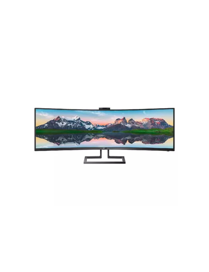 Monitor LED PHILIPS 499P9H/00, 48.8", 5 ms, 60Hz, Curbat, Black
