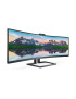 Monitor LED PHILIPS 499P9H/00, 48.8", 5 ms, 60Hz, Curbat, Black
