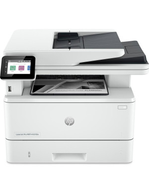 Multifunctional Laser HP LaserJet Pro MFP 4102fdn, Monocrom, A4, Duplex, USB/LAN, Tava coli: 250 coli, White-Black