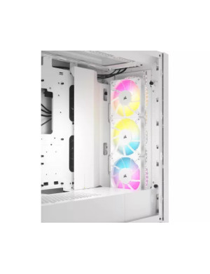 Carcasa PC CORSAIR iCUE 5000D Airflow True, Fara sursa, RGB, White