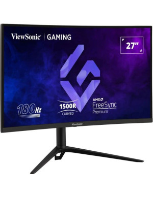 Monitor Gaming LED Curbat VIEWSONIC VX2718-PC-MHDJ, 27" Full HD, VA, 165 Hz, 1 ms, Black