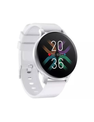 Smartwatch CANYON Bardian CNS-SW68SS, 44.9 mm, Android/iOS, Bluetooth, Silicon, White