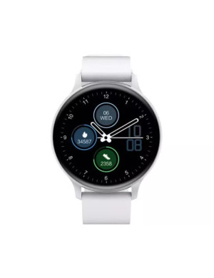 Smartwatch CANYON Bardian CNS-SW68SS, 44.9 mm, Android/iOS, Bluetooth, Silicon, White