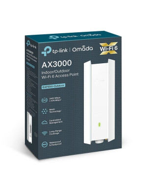 Access Point TP-LINK EAP650-OUTDOOR, Wi-Fi 6, 802.11ax/ac/n/g/b/a, 2.4 + 5 GHz, IP67