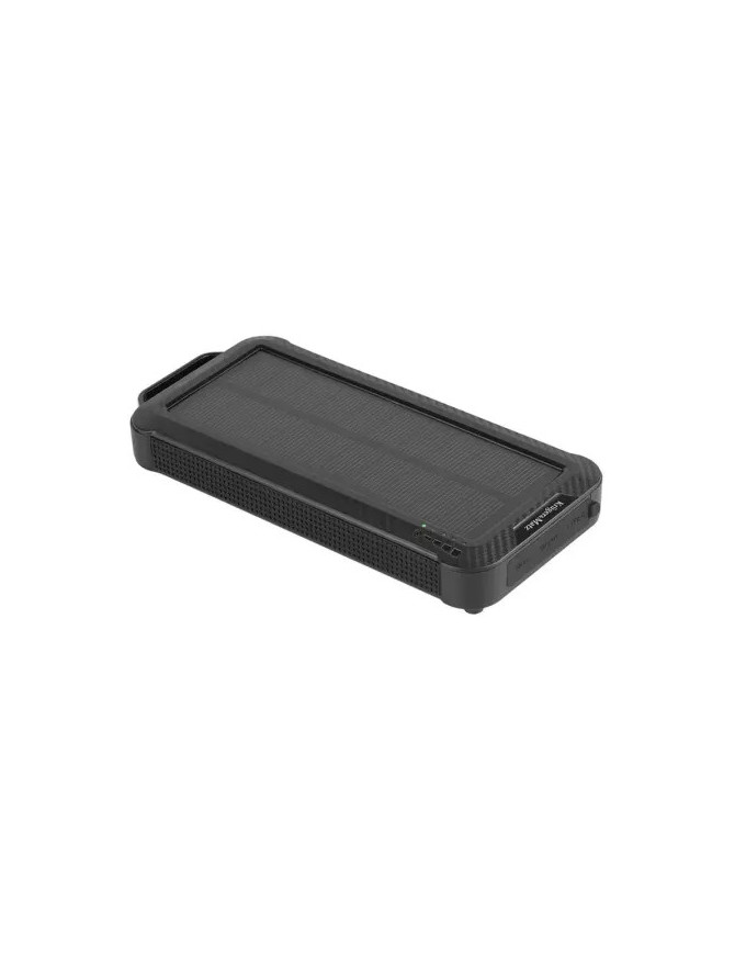 PowerBank cu panou solar KRUGER & MATZ KM0910, 10000 mAh, 5 W, 1 x USB, 1 x USB Type-C, 1 x MicroUSB, Black