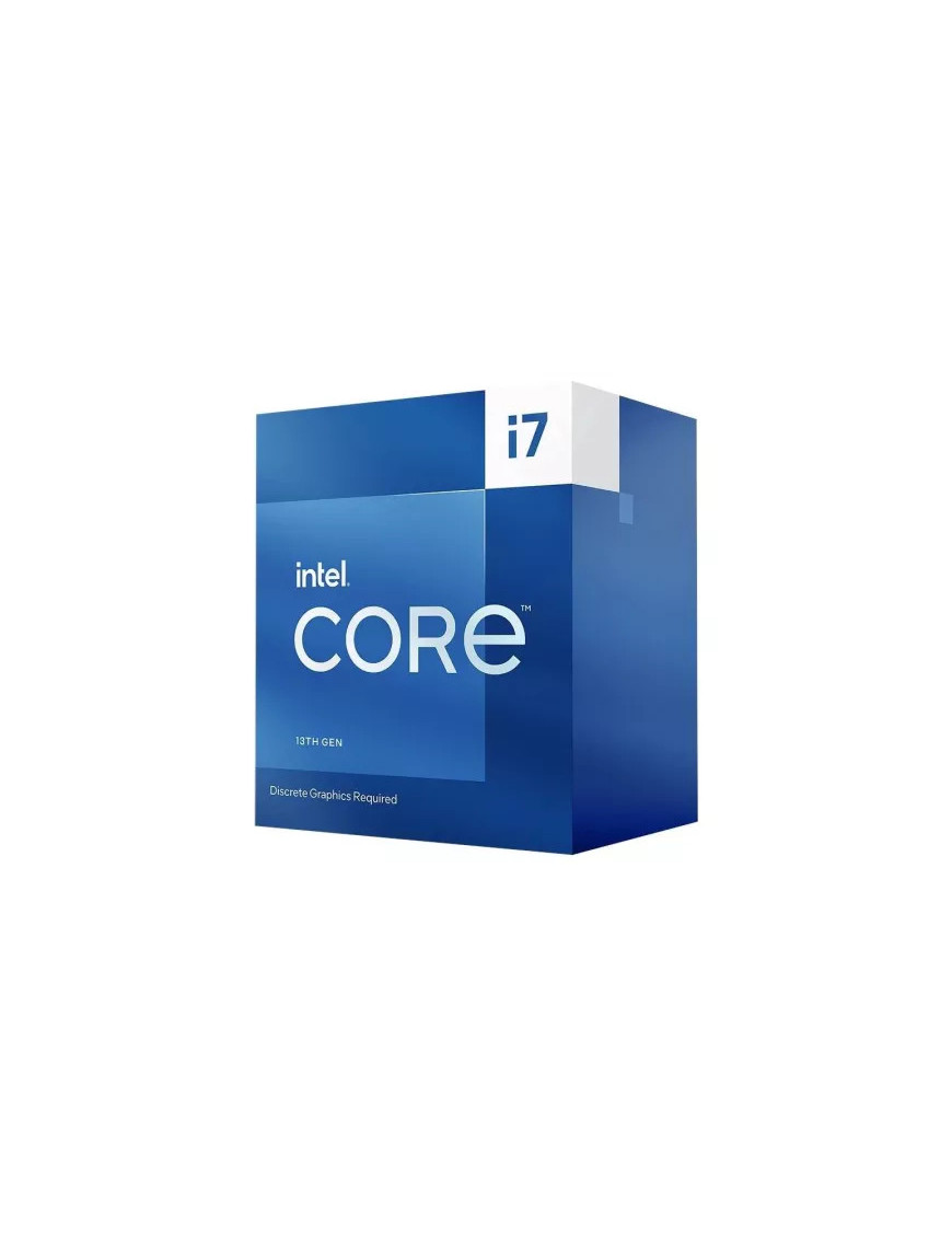 Procesor Intel Core i7-13700F 13th Gen Raptor Lake, 16 nuclee, 24 fire, până la 5.2GHz, LGA1700
