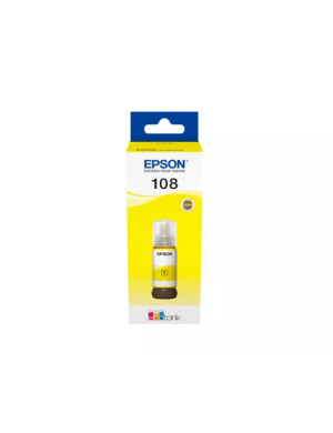 Cerneala EPSON EcoTank 108 C13T09C44A, 70 ml, Yellow
